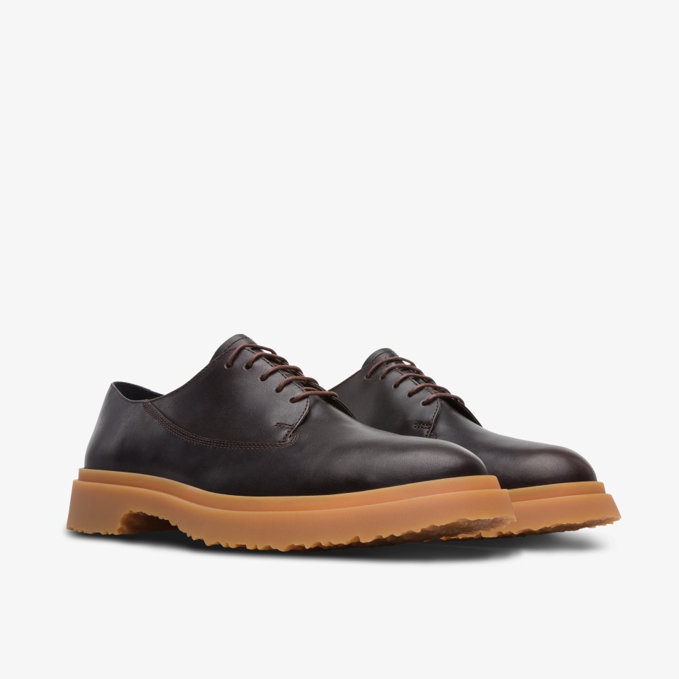 Zapatos de Vestir Camper Walden Hombre - Marrones Oscuro | Camper Mexico + 8214EOSXG